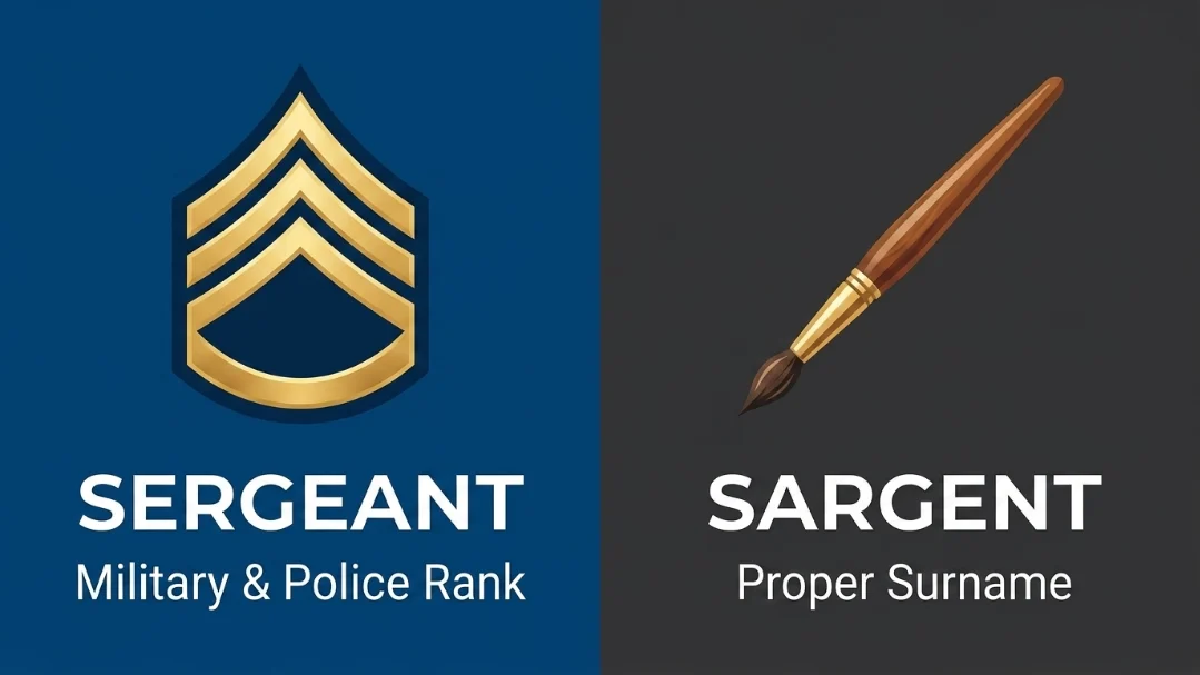 sargent or sergeant