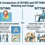 siting or sitting