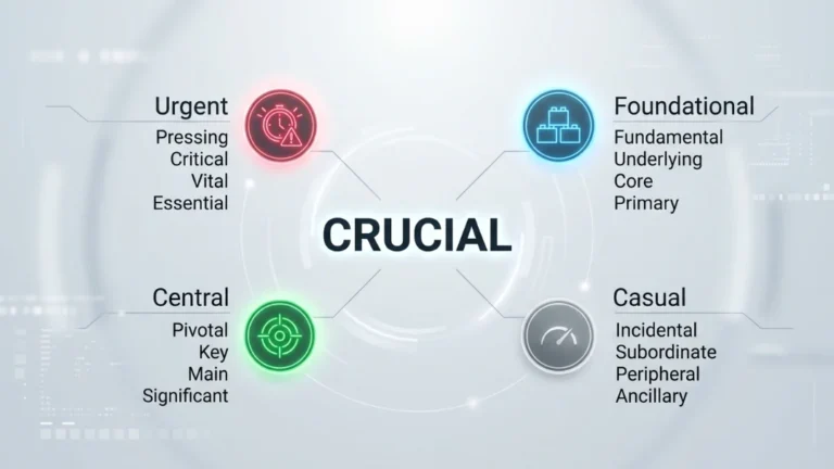 synonyms for crucial