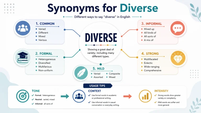 synonyms for diverse