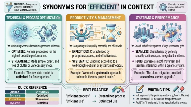synonyms for efficient