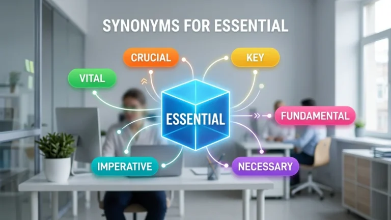 synonyms for essential