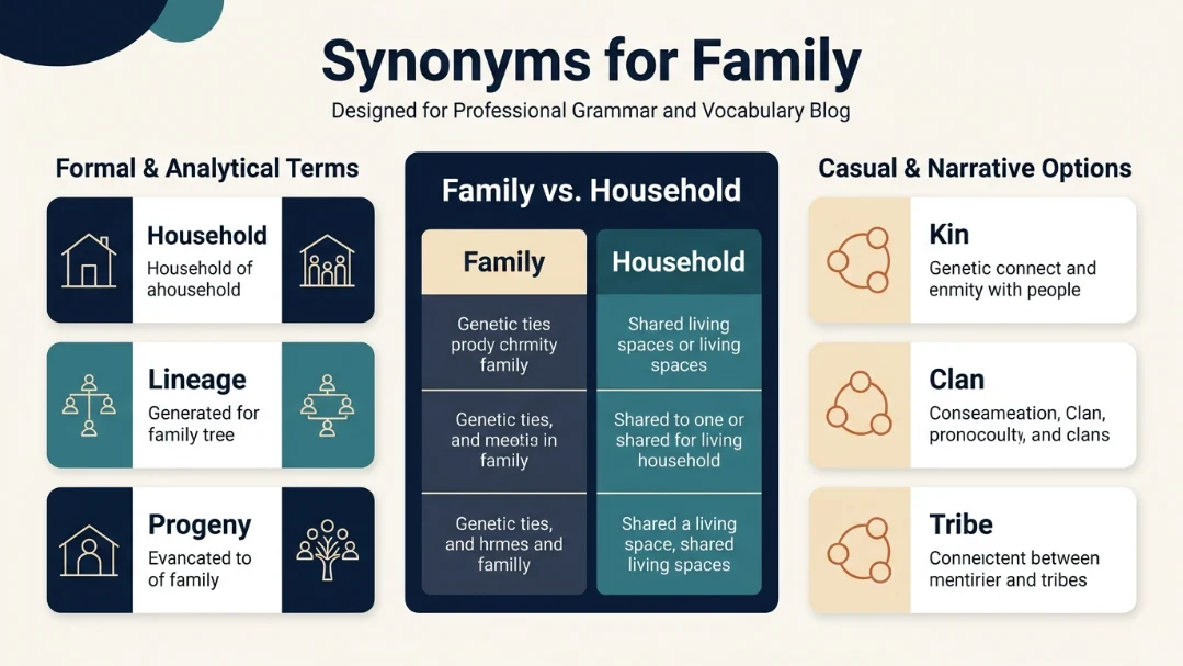 synonyms for family