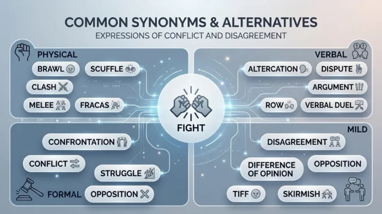 synonyms for fight