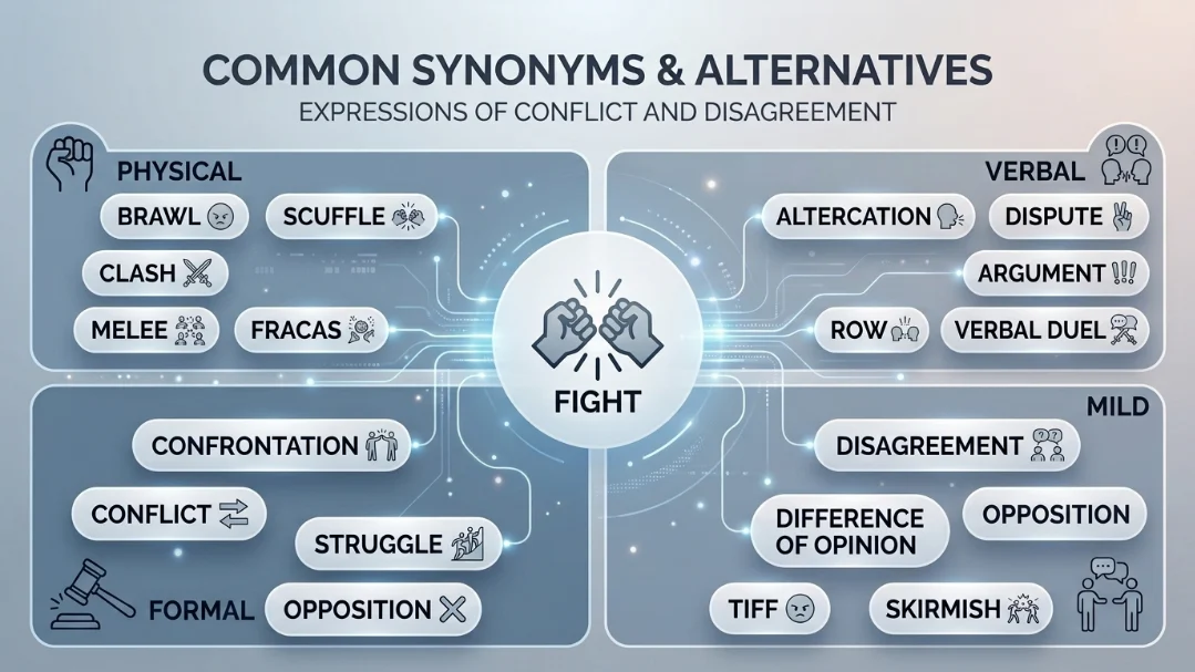 synonyms for fight