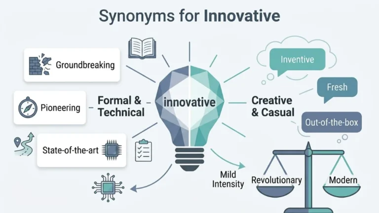 synonyms for innovative