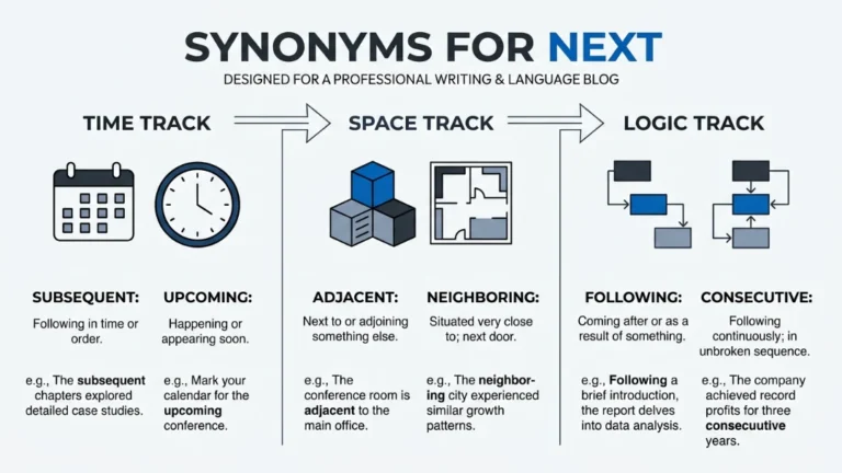 synonyms for next