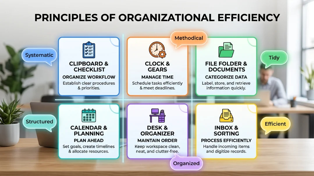 synonyms for organized