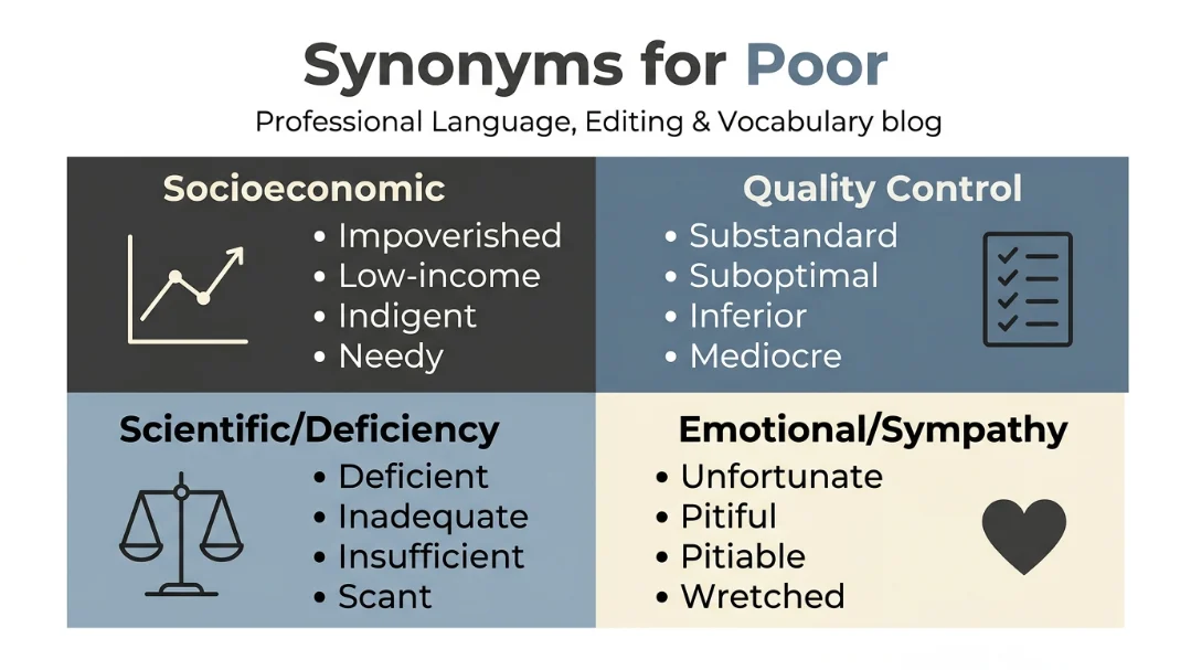 synonyms for poor