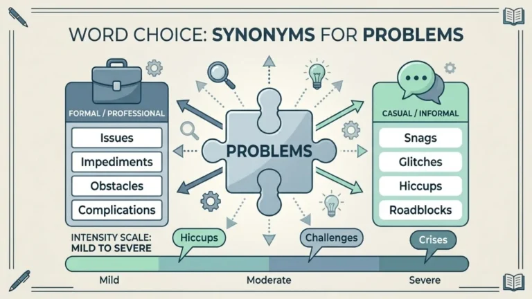 synonyms for problems