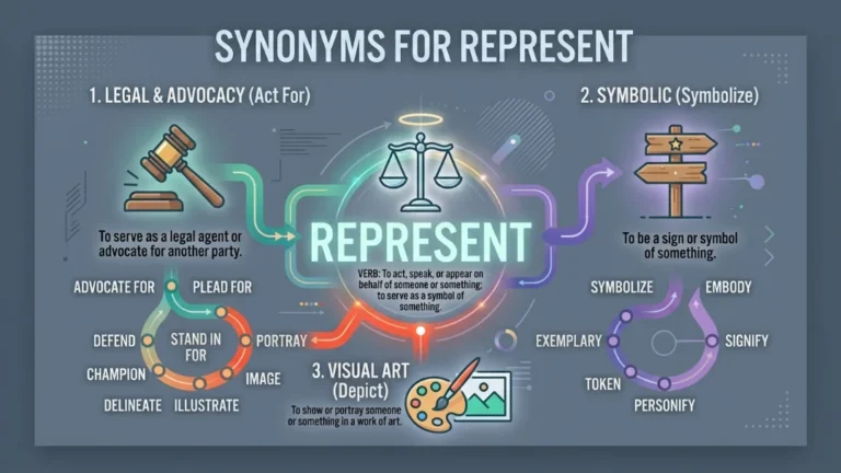 synonyms for represent