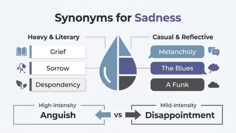 synonyms for sadness