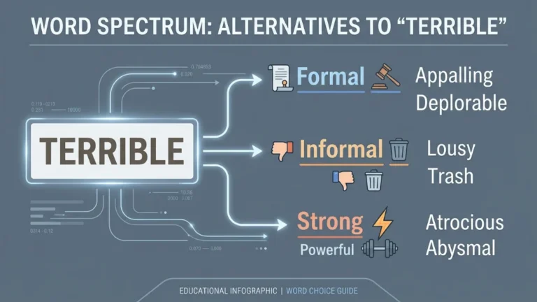 synonyms for terrible