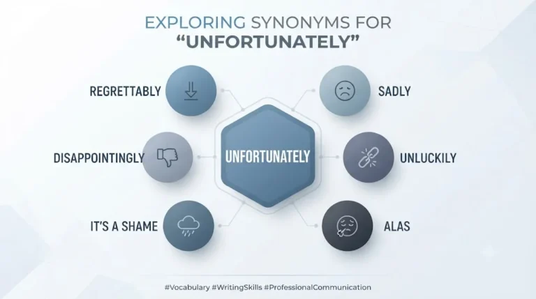 synonyms for unfortunately
