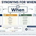 synonyms for when