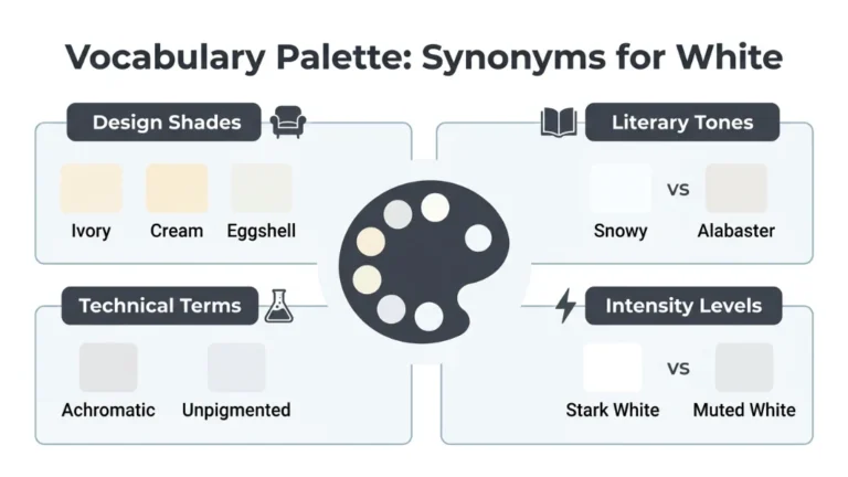 synonyms for white