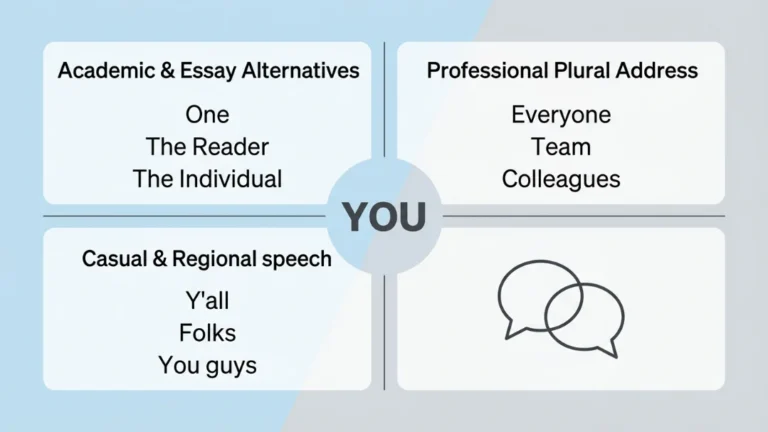 synonyms for you
