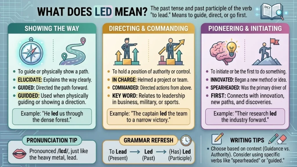 What Does Led Mean