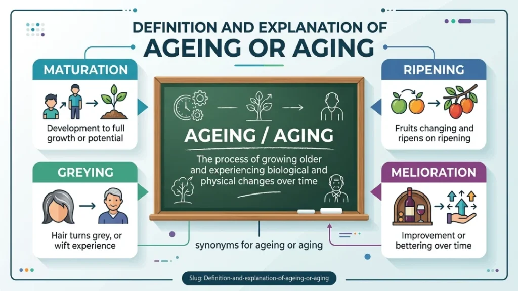 Definition and Explanation of Ageing or Aging