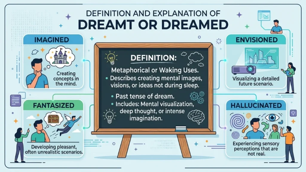 Definition and Explanation of Dreamt or Dreamed