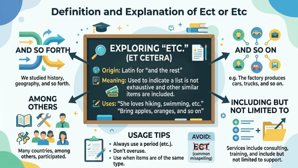 Definition and Explanation of Ect or Etc