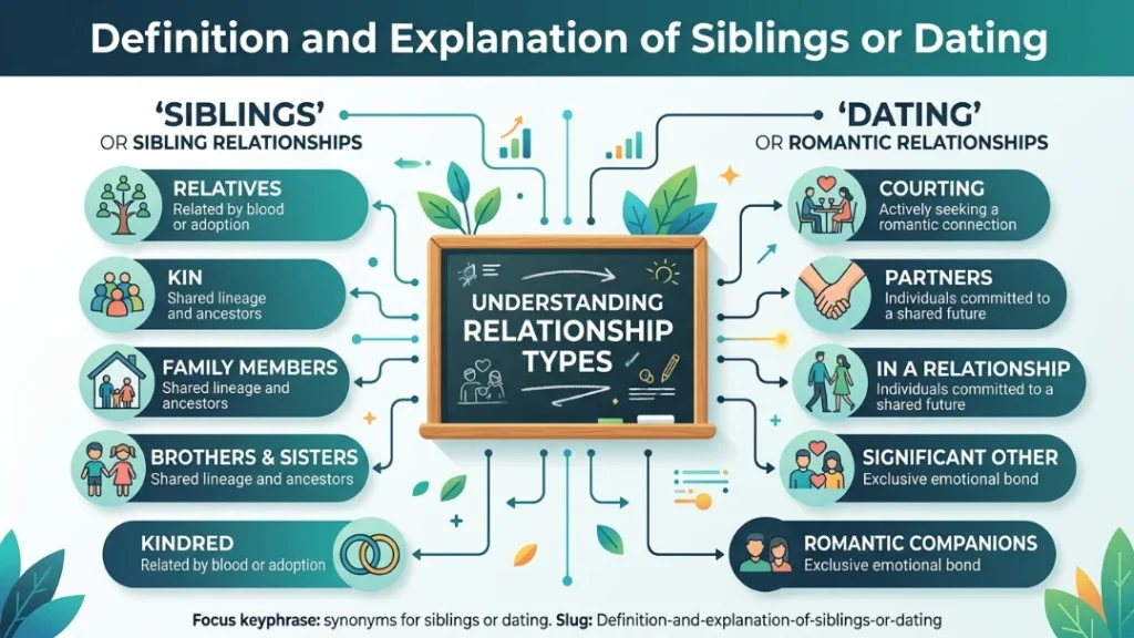 Definition and Explanation of Siblings or Dating