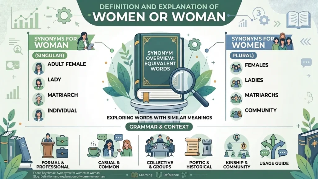 Definition and Explanation of Women or Woman