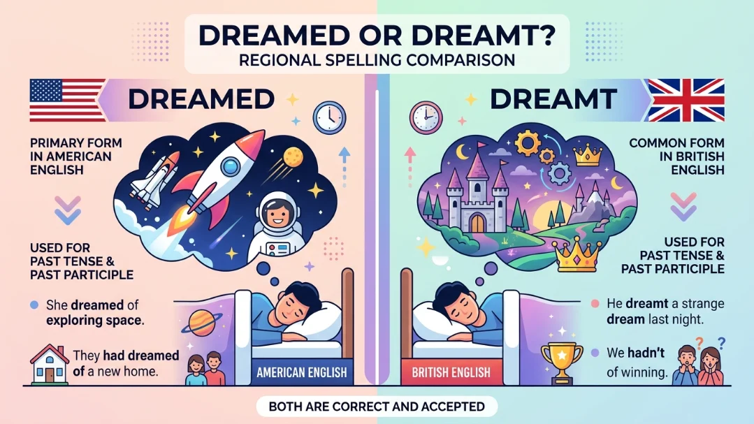dreamed or dreamt
