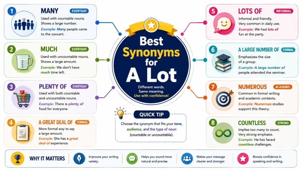 Best Synonyms for A Lot