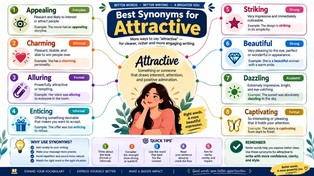 Best Synonyms for Attractive