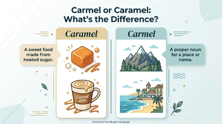 carmel or caramel