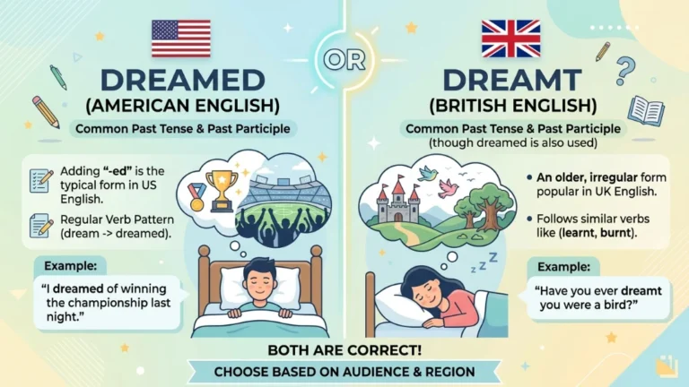 Dreamt or Dreamed