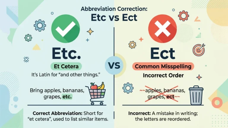 Ect or Etc