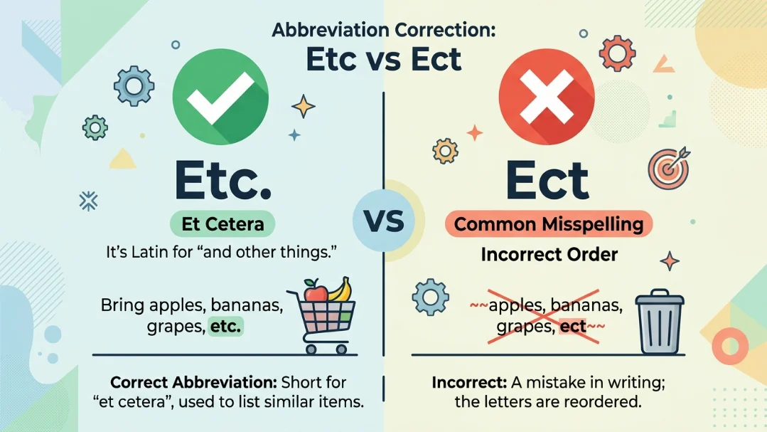 Ect or Etc