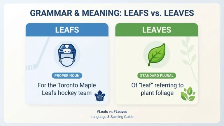 leafs or leaves