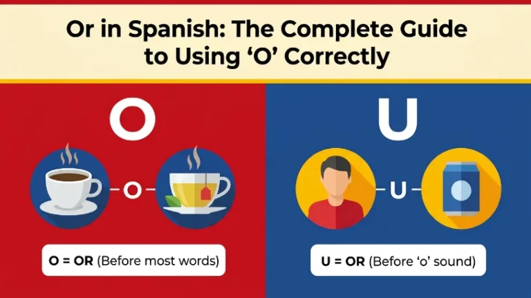 or in spanish