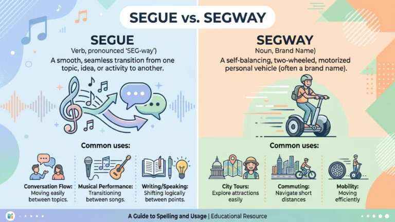 segway or segue