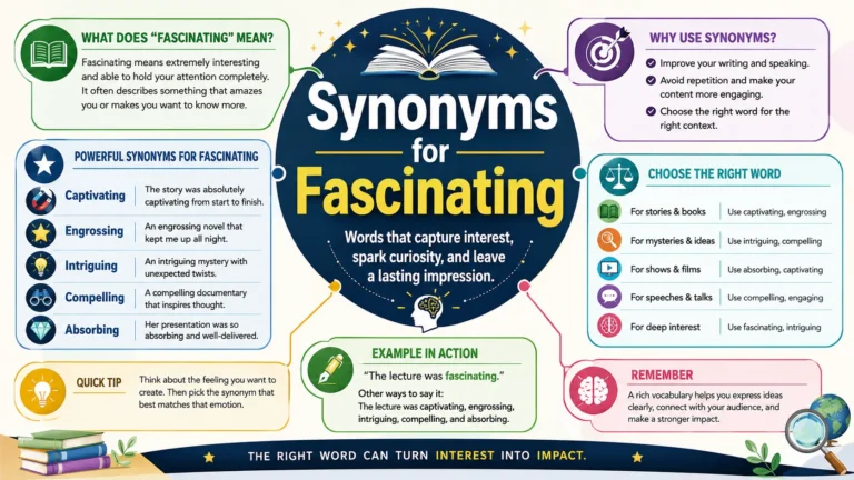 synonyms for fascinating