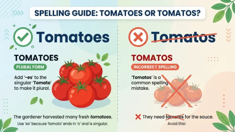 tomatos or tomatoes