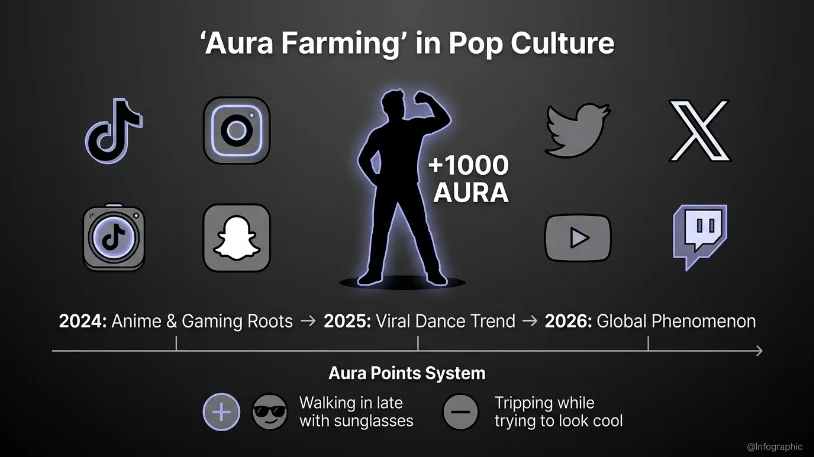 What does aura farming mean in pop culture