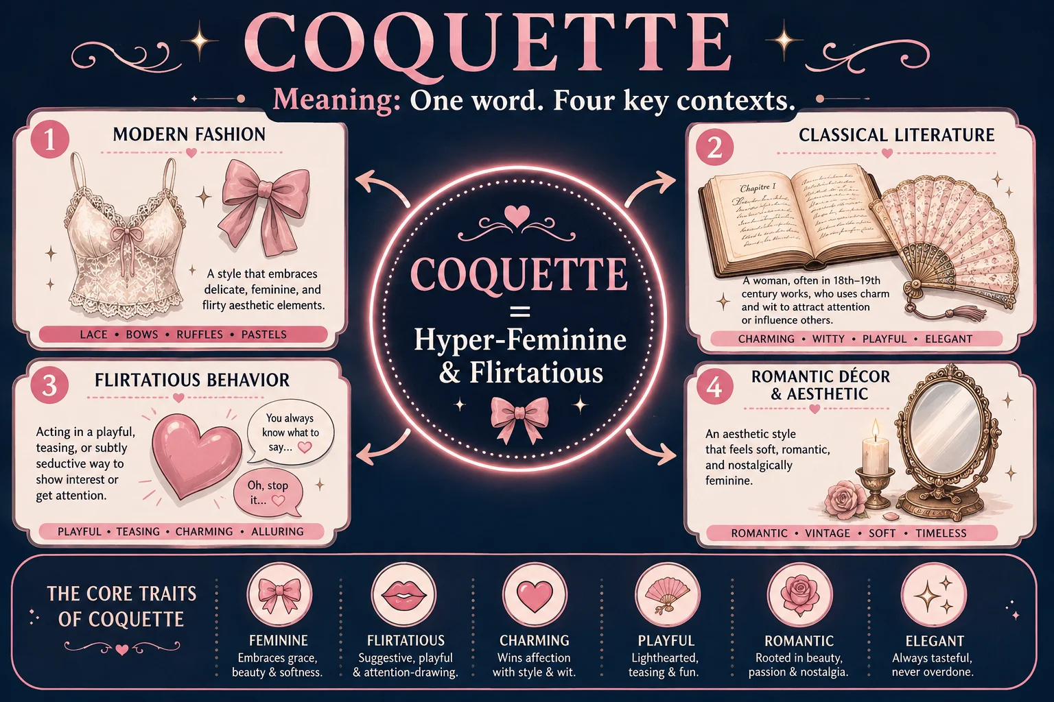 what does coquette mean
