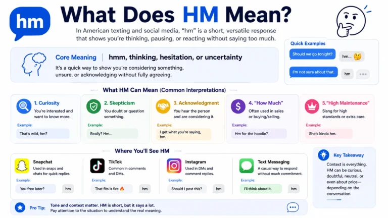 what does hm mean