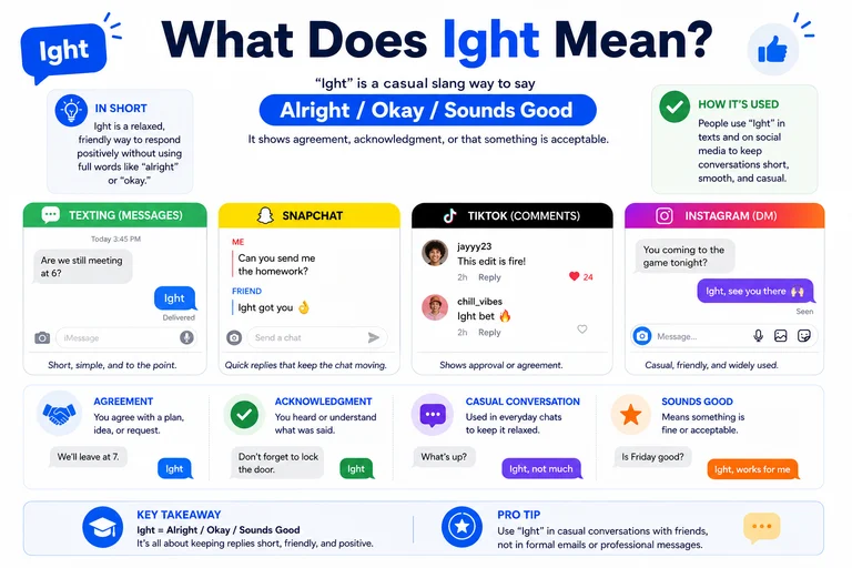 what does ight mean