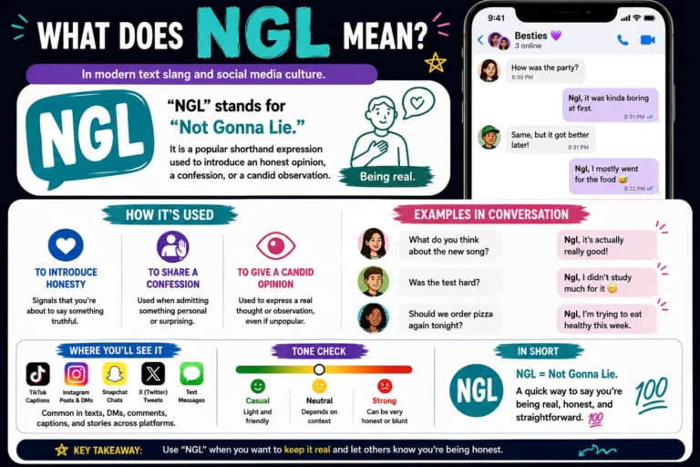 what does ngl mean