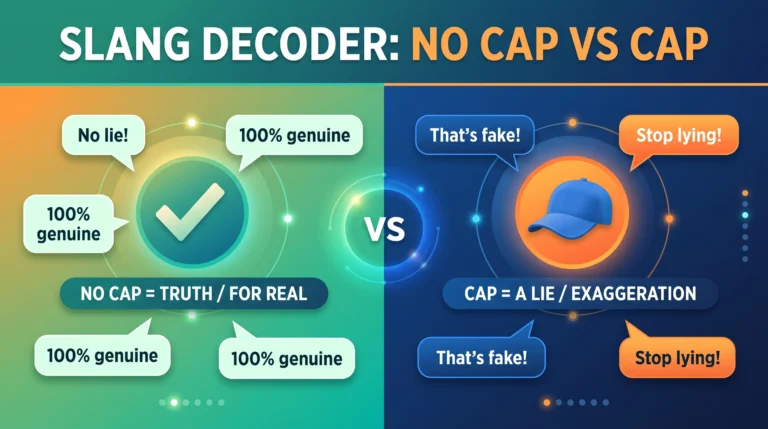 what does no cap mean