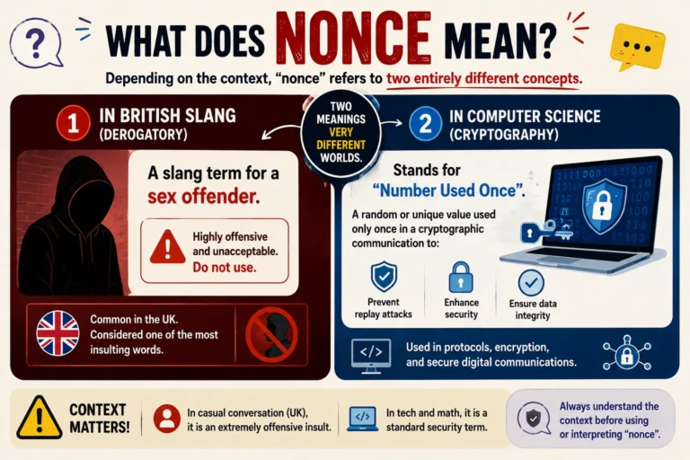 what does nonce mean