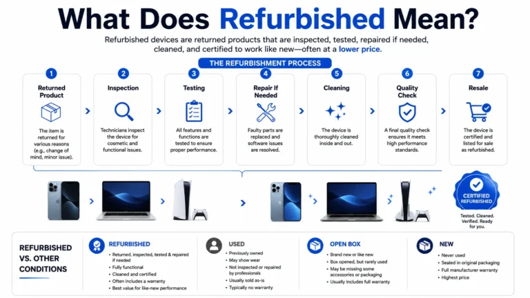 what does refurbished mean