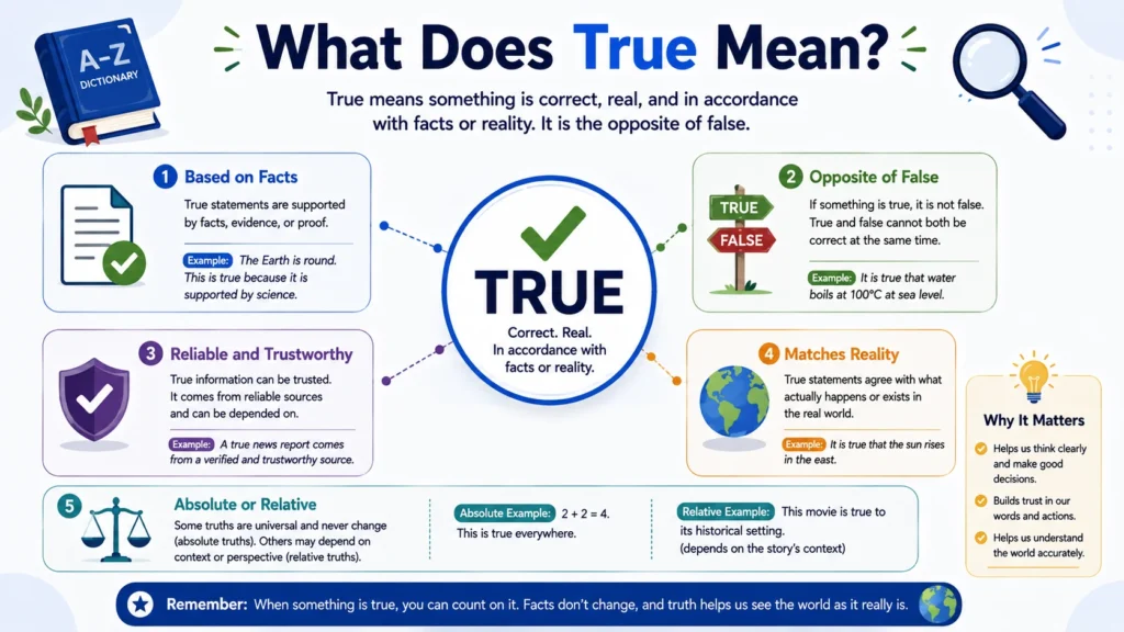 What Does True Mean