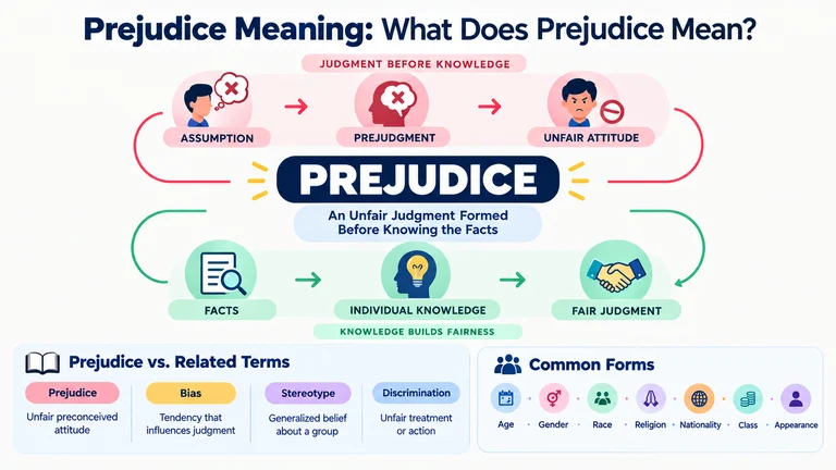 Prejudice Meaning