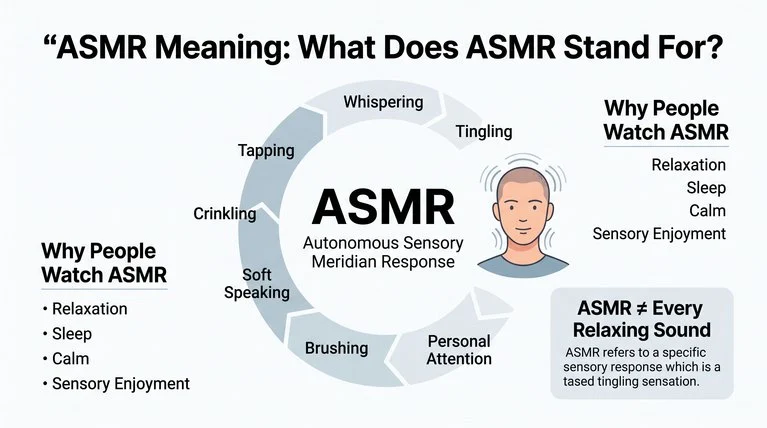 ASMR Meaning